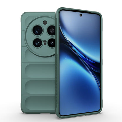 Vivo X200 Pro Kılıf Esnek TPU Oyuklu Arka Yüzey Tasarımlı Zore Etnik Silikon Kapak