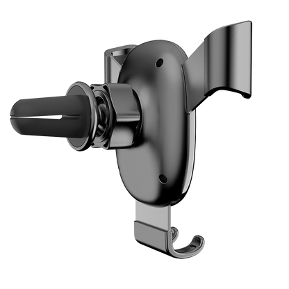 Voero X11 Aluminum Araç Telefon Tutucu Siyah