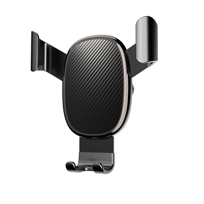 Voero X11 Karbon Araç Telefon Tutucu Siyah