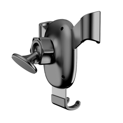 Voero X11 Karbon Araç Telefon Tutucu Siyah