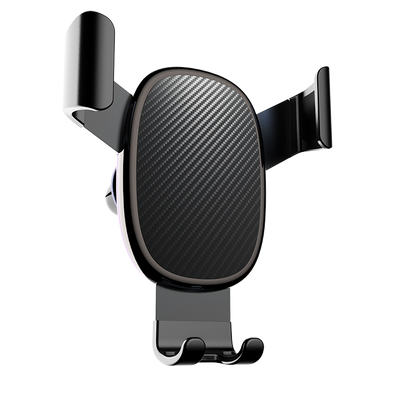 Voero X11 Karbon Araç Telefon Tutucu Siyah