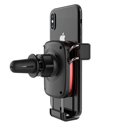 Voero X8 S Metal Araç Telefon Tutucu Gri