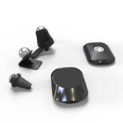 Vokamo WRL-01 Mıknatıslı Kablosuz Şarj Araç Telefon Tutucu Siyah