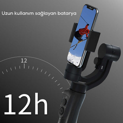 Wiwu 3-Axis S5B Gimbal Sabitleyici Siyah