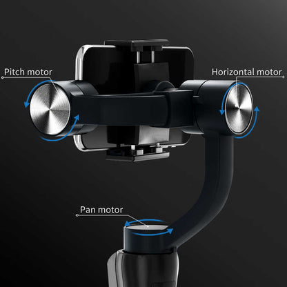 Wiwu 3-Axis S5B Gimbal Sabitleyici Siyah