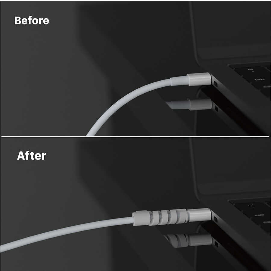 Wiwu 61W (A1718/A1947) Power Adaptör Kılıfı Beyaz