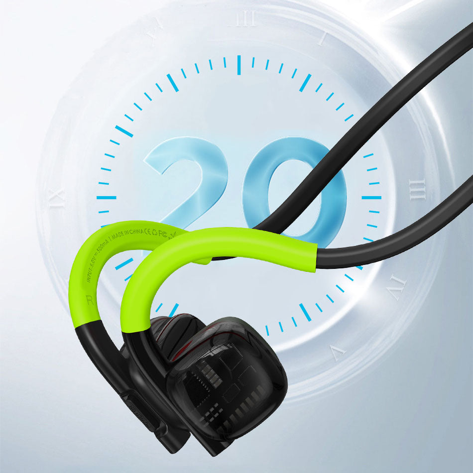 Wiwu Air Wireless Marathon Pro Suya Dayanıklı Sporcu Bluetooth Kulaklık Siyah