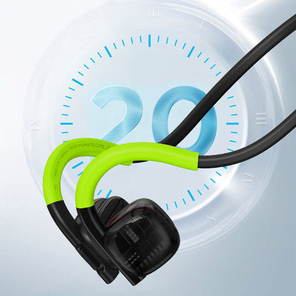 Wiwu Air Wireless Marathon Pro Suya Dayanıklı Sporcu Bluetooth Kulaklık Siyah