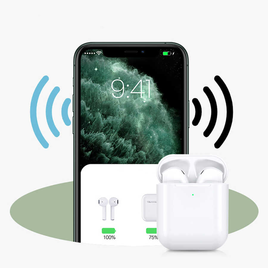 Wiwu Airbuds SE Bluetooth Kulaklık Beyaz