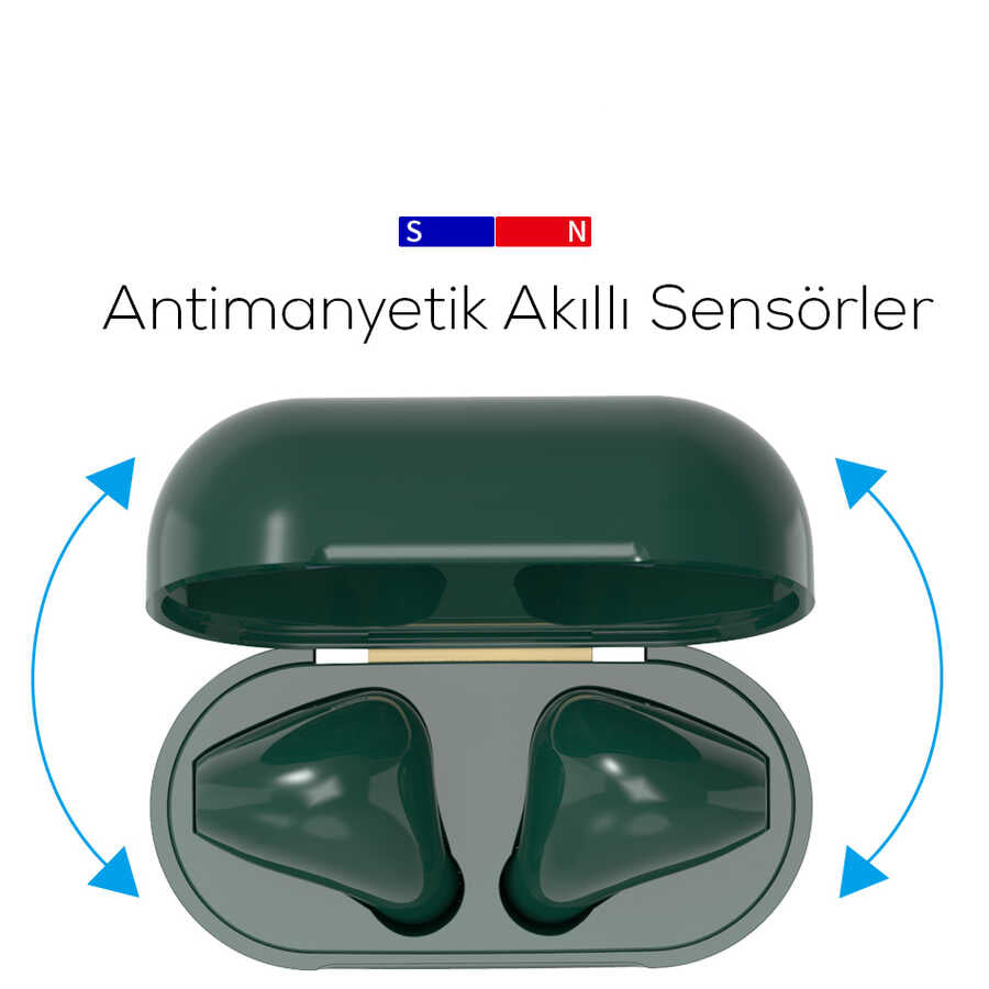 Wiwu Airbuds X Pro Bluetooth Kulaklık Yeşil