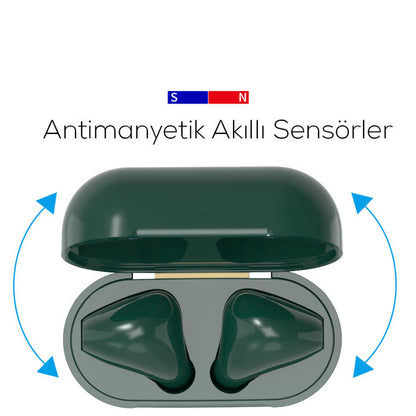 Wiwu Airbuds X Pro Bluetooth Kulaklık Yeşil