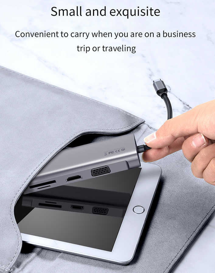 Wiwu Alpha 11 in 1 Type-C Hub Gri