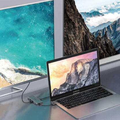 Wiwu Alpha 11312H 11 in 1 Type-C Hub Gri