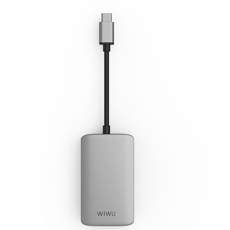 Wiwu Alpha 513HVP Type-C VGA Adaptörü Gri