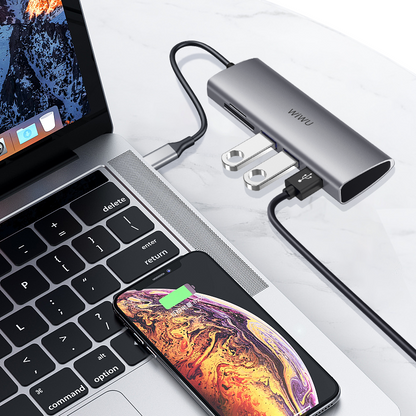 Wiwu Alpha 532ST Type-C Hub Gri