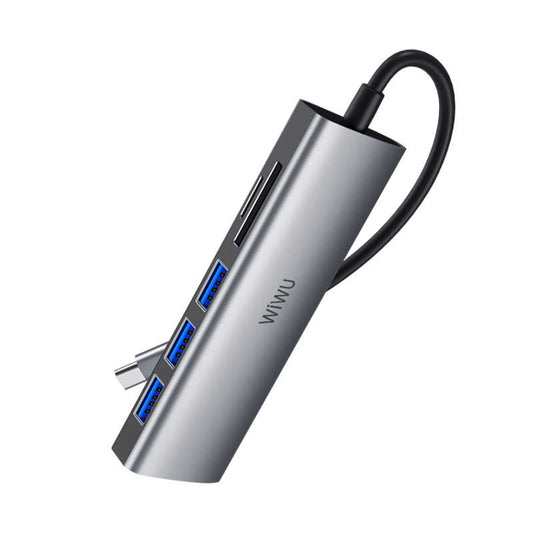 Wiwu Alpha 532ST Type-C Hub Gri