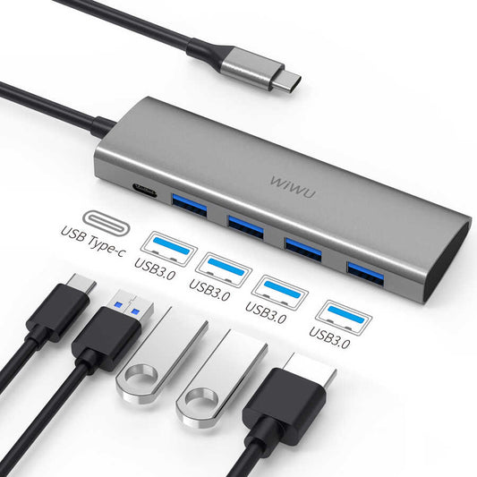Wiwu Alpha 541P Type-C Hub Gri