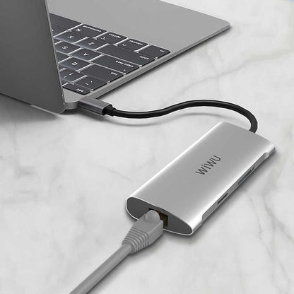 Wiwu Alpha 631STR Type-C Hub Gri