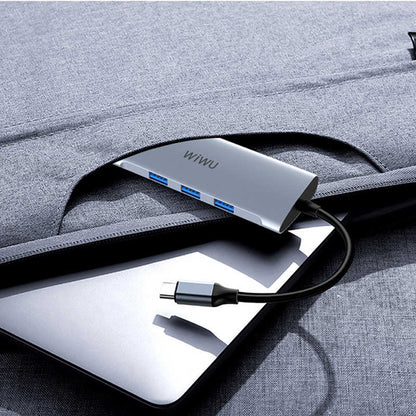 Wiwu Alpha 731HP Type-C Hub Gri