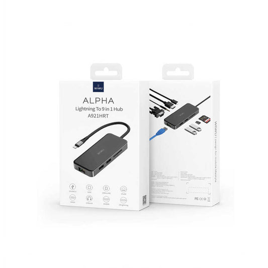 Wiwu Alpha 921HRT Lightning Hub Gri