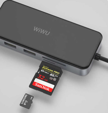 Wiwu Alpha 921HRT Lightning Hub Gri