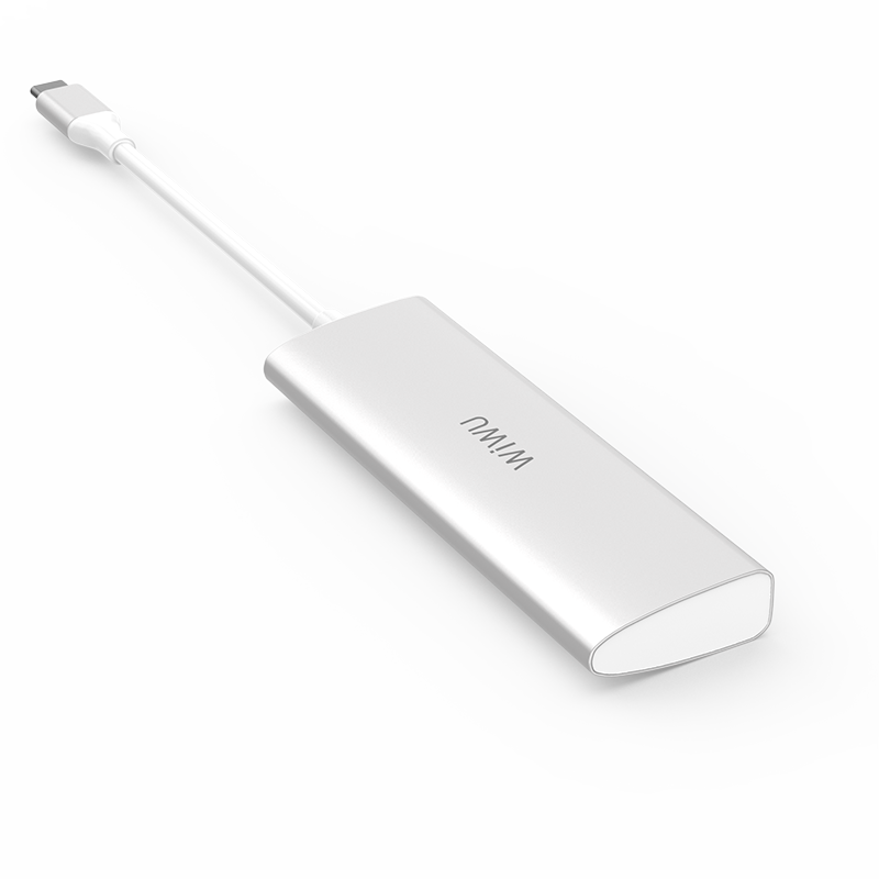 Wiwu Alpha A440 Type-C Hub Gümüş