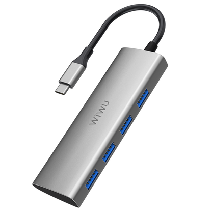 Wiwu Alpha A440 Type-C Hub Gri