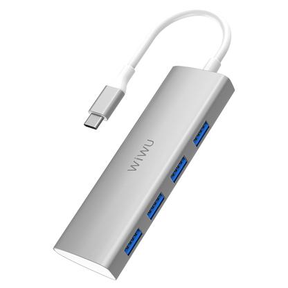Wiwu Alpha A440 Type-C Hub Gümüş