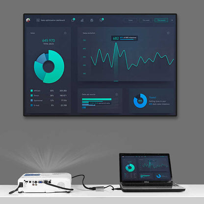 Wiwu Alpha Type-C to VGA Adaptörü Gri