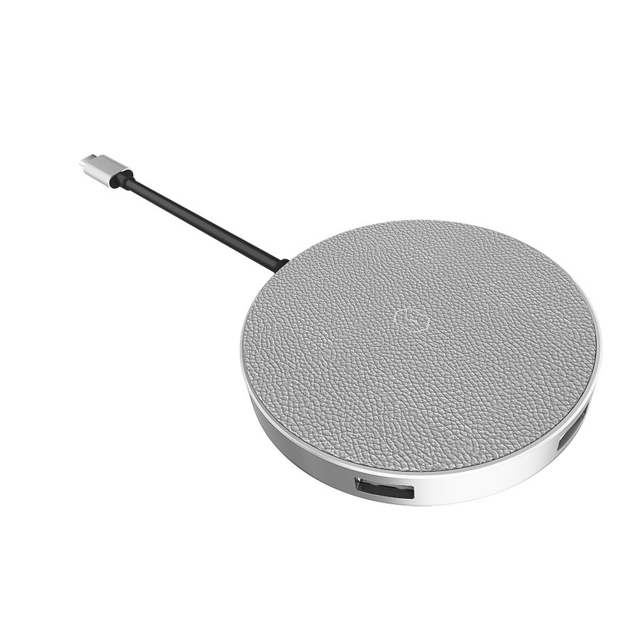 Wiwu Apollo A641WC Type-C Hub Gümüş