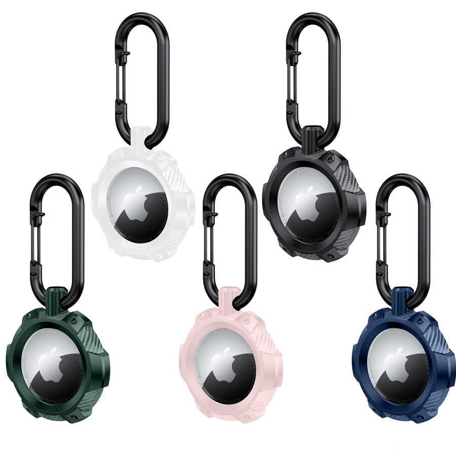 Wiwu Armor Kılıf Airtag Anahtarlık Pembe