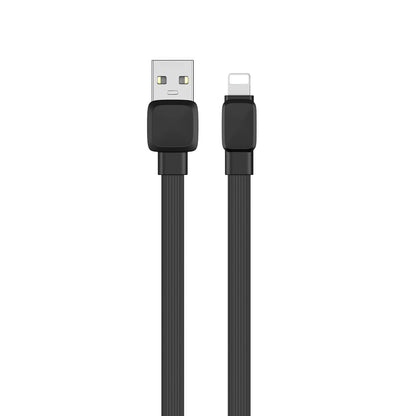 Wiwu Bravo Wİ-C003 Yassı Tasarım Lightning Usb Kablo 1M Beyaz