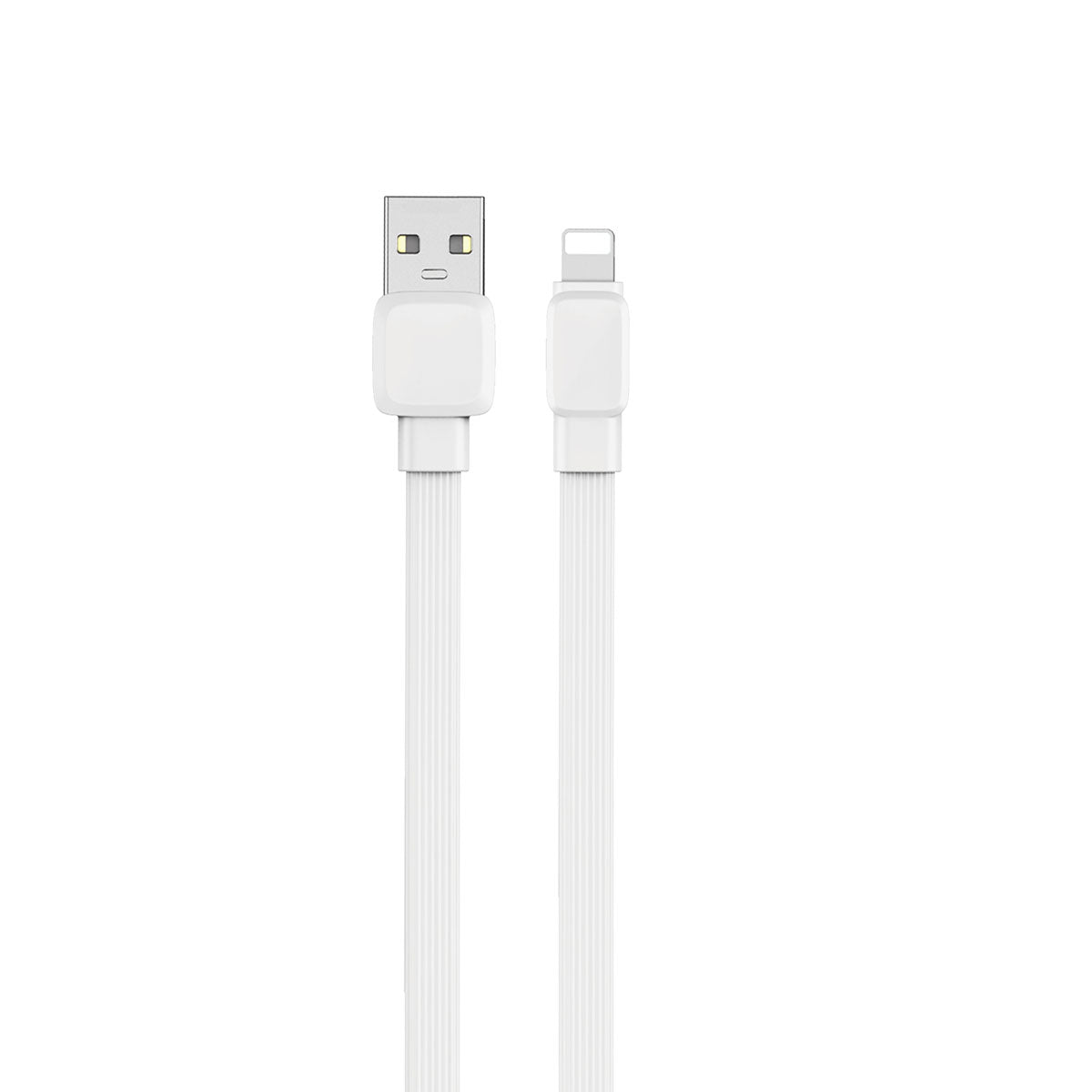 Wiwu Bravo Wİ-C003 Yassı Tasarım Lightning Usb Kablo 1M Siyah