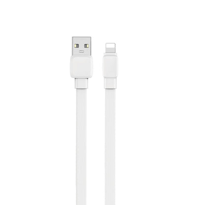 Wiwu Bravo Wİ-C003 Yassı Tasarım Lightning Usb Kablo 1M Beyaz
