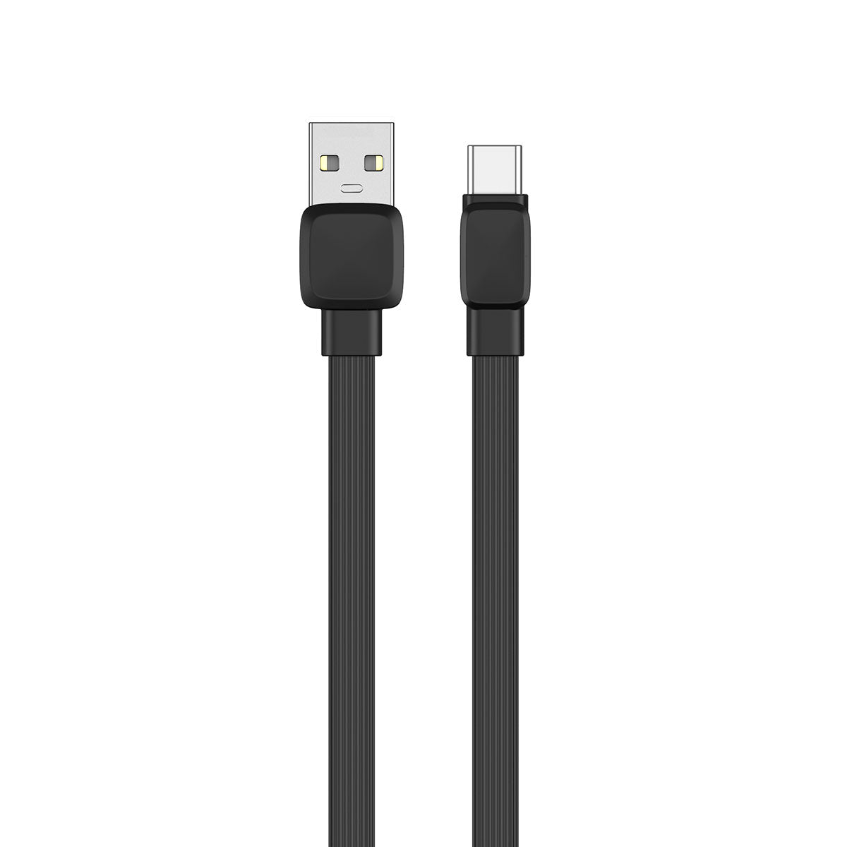 Wiwu Bravo Wİ-C003 Yassı Tasarım Type-C Usb Kablo 1M Siyah