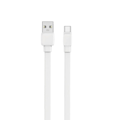 Wiwu Bravo Wİ-C003 Yassı Tasarım Type-C Usb Kablo 1M Siyah