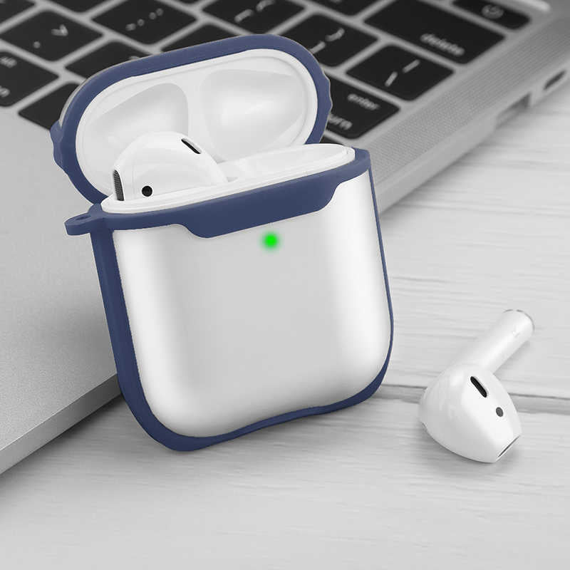 Wiwu Bumper 2 in 1 Airpods Kılıf Mavi