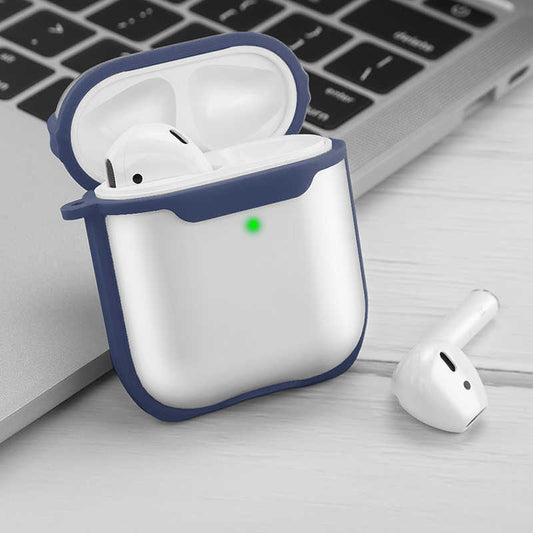 Wiwu Bumper 2 in 1 Airpods Kılıf Mavi