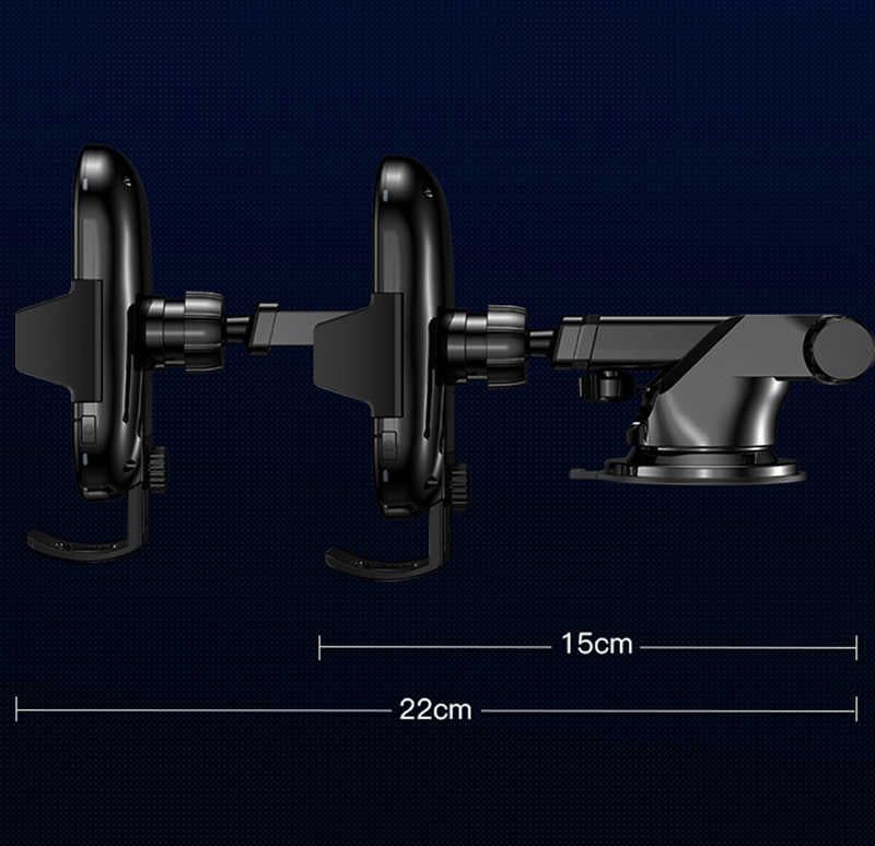 Wiwu CH-302 Liberator Wireless Araç Telefon Tutucu Siyah