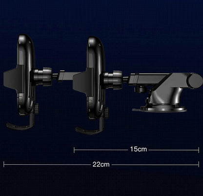 Wiwu CH-302 Liberator Wireless Araç Telefon Tutucu Siyah