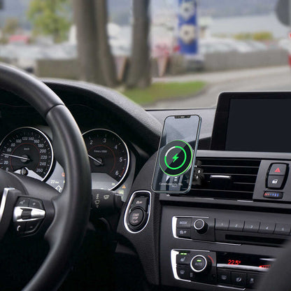 Wiwu CH-308 Magnetic Wireless Charging Car Mount Araç Telefon Tutucu Siyah