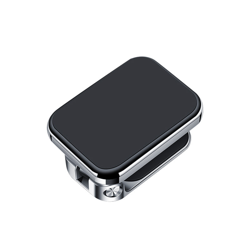 Wiwu CH023 360 Derece Dönebilen Magnetik Düz Zemin Versiyon Araç Telefon Tutucu Gümüş