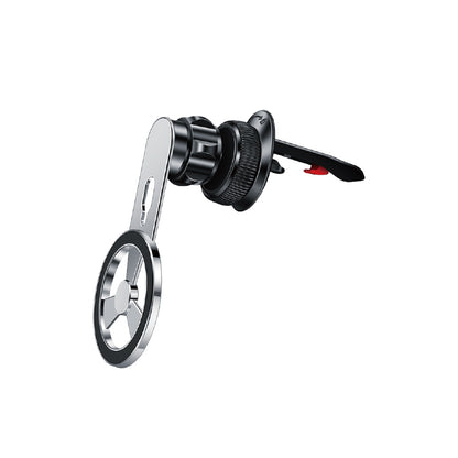 Wiwu CH026 360 Derece Dönebilen Havalandırma Tasarım Araç Telefon Tutucu Gümüş