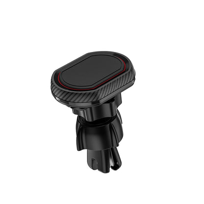 Wiwu CH040 360 Derece Dönebilen Havalandırma Tasarım Magnetik Araç Telefon Tutucu Siyah