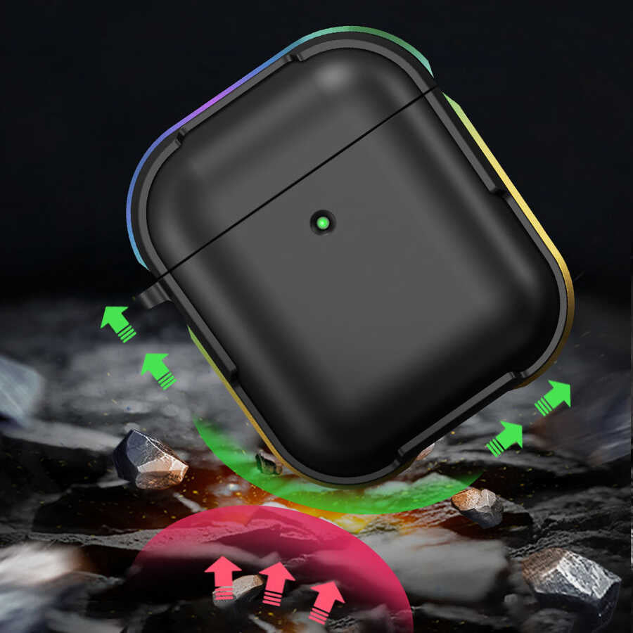 Wiwu Defens Armor Airpods Kılıf Siyah