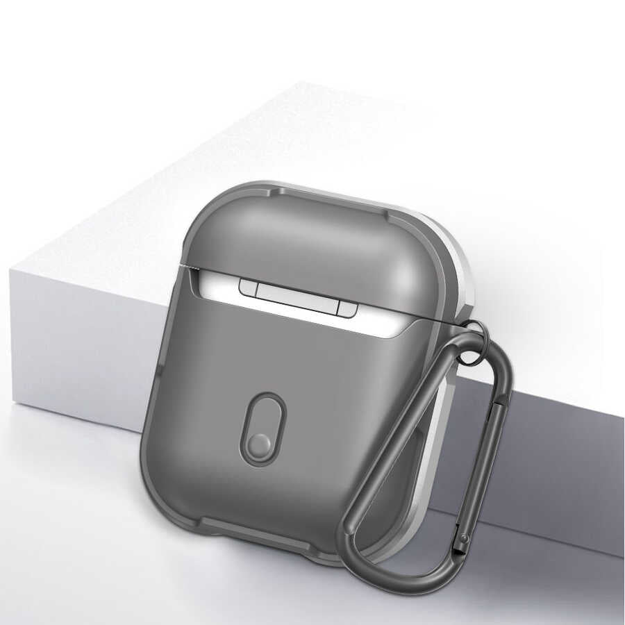 Wiwu Defens Armor Airpods Kılıf Gri