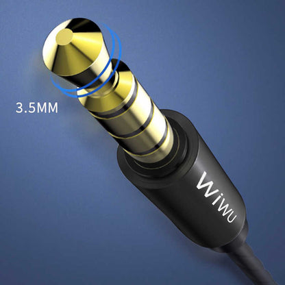 Wiwu Earbuds 102 3.5mm Kulaklık Siyah