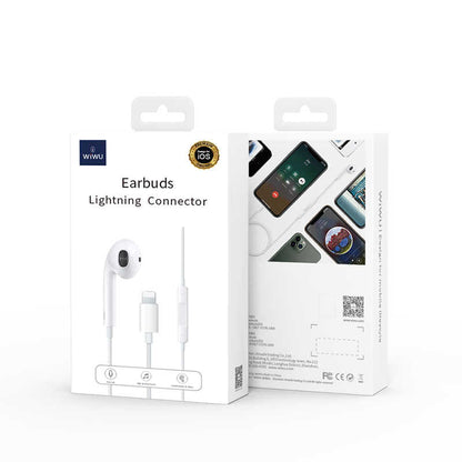 Wiwu Earbuds 303 Lightning Kulaklık Beyaz