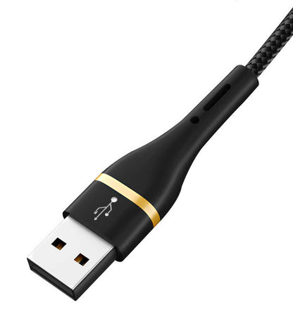 Wiwu ED-105 2 in 1 USB A- Type-C to Lightning Elite Data Kablo Siyah