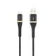 Wiwu Elite ED-100 Lightning Usb Kablo 2M Siyah